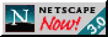 Small badge saying Netscape Now!